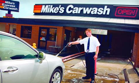 Mikes car wash - Mike's Carwash. Mikeâ€™s Carwash is a family owned and operated car wash chain headquartered in Cincinnati, Ohio with locations in Indiana, Kentucky and Ohio. Mikeâ€™s prides itself on their quality and delivering a clean, quick carwash every time, with a smile.